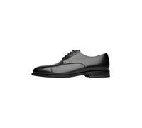 Schnürschuh HENRY STEVENS "Winston CD Businessschuh", Herren, Gr. 44,5, Leder, schwarz, elegant, Schuhe Schnürschuh, Herren Halbschuhe Leder handgefertigt, Anzugschuhe (22112401-10,5) schwarz