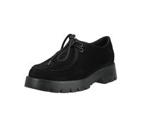 Schnürschuh HÖGL "Högl Halbschuhe Veloursleder", Damen, Gr. 38, schwarz, Veloursleder, Schuhe Schnürschuh (98967508-38) schwarz