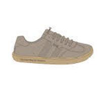 Koel Barefoot Herren Hugh Suede Schuhe (Größe 43, beige)