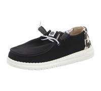 Hey Dude Wendy Leopard, schwarz / leopardendesign, 42 EU