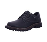 Schnürschuh JOSEF SEIBEL "Chance 45", Herren, Gr. 42, schwarz, Leder, Schuhe Schnürschuh, Halbschuh mit wasserabweisender Tex-Ausstattung, G-Weite (52822649-42) schwarz