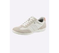 Schnürschuh JOMOS, Damen, Gr. 36, champagner, Glattleder, Veloursleder, Schuhe Schnürschuh (11431769-36) champagner