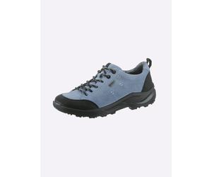 Schnürschuh JOMOS, Damen, Gr. 38, blau (hellblau), Veloursleder, Schuhe Schnürschuh (22105632-38) hellblau