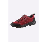 Schnürschuh JOMOS, Damen, Gr. 42, rot, Veloursleder, Schuhe Schnürschuh (21203760-42) rot