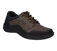 Schnürschuh JOSEF SEIBEL "Anvers 98, asphalt-kombi", Herren, Gr. 41, grau (asphalt, kombi), Obermaterial: 100% Rindsleder Leather cow., Schuhe Schnürschuh (55909137-41) asphalt, kombi