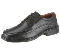 Schnürschuh JOSEF SEIBEL "Brian", Herren, Gr. 44, schwarz, Leder, Schuhe Schnürschuh, in weiter Form, Freizeitschuh, Halbschuh, Schnürschuh (43132806-44) schwarz