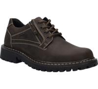 Schnürschuh JOSEF SEIBEL "Chance 45", Herren, Gr. 46, braun, Leder, Schuhe Schnürschuh, Halbschuh mit wasserabweisender Tex-Ausstattung, G-Weite (15924965-46) braun