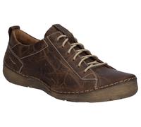 Schnürschuh JOSEF SEIBEL "Fergey 56", Damen, Gr. 38, braun, Leder, Schuhe Schnürschuh, Freizeitschuh, Halbschuh mit herausnehmbarer Innensohle, Weite G (34200053-38)