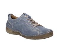 Josef Seibel Damen Low-Top Sneaker Fergey 56,Weite G (Normal),Wechselfußbett,Turnschuhe,Laufschuhe,schnürschuhe,dunkelblau,42 EU