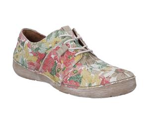 Schnürschuh JOSEF SEIBEL "Fergey 91, rosa-multi", Damen, Gr. 40, rosa (rosa, multi), Obermaterial: 100% Rindsleder Leather cow., Schuhe Schnürschuh (63579405-40) rosa, multi