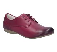 Schnürschuh JOSEF SEIBEL "Fiona 84, berry", Damen, Gr. 37, rot (berry), Obermaterial: 100% Rindsleder Leather cow., Schuhe Schnürschuh (73953854-37) berry