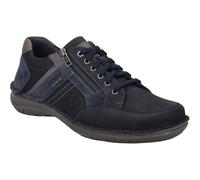 Josef Seibel Herren Low-Top Sneaker New Anvers 87,Weite K (Extra weit),Wechselfußbett,Strassenschuhe,dunkelblau-Kombi,44 EU
