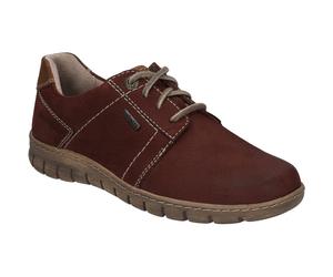 Schnürschuh JOSEF SEIBEL "Steffi 59, bordo-kombi", Damen, Gr. 41, rot (bordo, kombi), Obermaterial: 100% Rindsleder Leather cow., Schuhe Schnürschuh (92339833-41) bordo, kombi