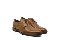Schnürschuh LINDBERGH "Schnürschuhe", Herren, Gr. 45, braun (cognac), Obermaterial: 100% Rindsleder; Futter: 100% Schweinsleder, Schuhe Schnürschuh (12643207-45) cognac