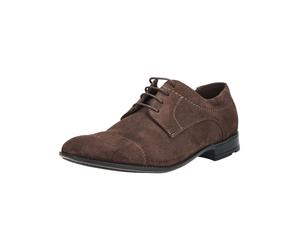 Schnürschuh LLOYD "LLOYD Businessschuhe Veloursleder", Herren, Gr. 44, pepper, Veloursleder, Schuhe Schnürschuh (16355062-44) pepper