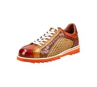 Schnürschuh MELVIN & HAMILTON "Melvin & Hamilton Halbschuhe Leder", Herren, Gr. 44, orange, braun, Leder, Schuhe Schnürschuh (62423853-44) orange, braun
