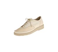 Schnürschuh NATURAL FEET "Paris", Damen, Gr. 37, beige, Leder, Schuhe Schnürschuh, mit komfortabler J-Weite (65473221-37) beige