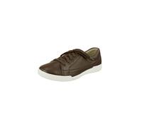 Schnürschuh NATURAL FEET "Sandro", Herren, Gr. 43, braun (dunkelbraun), Leder, Schuhe Schnürschuh, mit hohem Tragekomfort (31427405-43) dunkelbraun