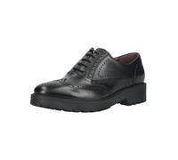 Schnürschuh NERO GIARDINI "Nero Giardini Halbschuhe Leder", Damen, Gr. 39, schwarz, Leder, Schuhe Schnürschuh (93646427-39) schwarz