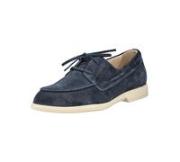 Schnürschuh NERO GIARDINI "Nero Giardini Halbschuhe Veloursleder", Herren, Gr. 42, dunkelblau, Veloursleder, Schuhe Schnürschuh (49956713-42) dunkelblau