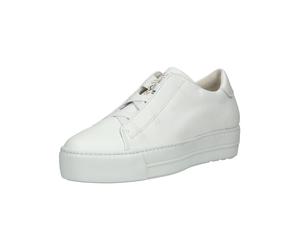 Schnürschuh PAUL GREEN "Paul Green Halbschuhe Glattleder", Damen, Gr. 39, weiß, Glattleder, Schuhe Schnürschuh (64891801-39) weiß
