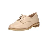 Schnürschuh PAUL GREEN "Paul Green Halbschuhe Glattleder", Damen, Gr. 40,5, beige, Glattleder, Schuhe Schnürschuh (82046944-40,5) beige