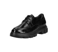 Paul Green Damen, Frauen Sneaker,Freizeitschuhe,Schnuerschuhe,Schnuerer,straßenschuhe,Strassenschuhe,Schnuerung,Low-tie,Schwarz (Black),38 EU / 5 UK