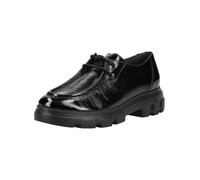Schnürschuh PAUL GREEN "Paul Green Halbschuhe Leder", Damen, Gr. 38, schwarz (schwarz lack), Leder, Schuhe Schnürschuh (29698511-38) schwarz lack
