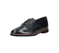 Schnürschuh PAUL GREEN "Paul Green Halbschuhe Nappaleder", Damen, Gr. 40,5, schwarz (blau), Nappaleder, Schuhe Schnürschuh (71264867-40,5) blau