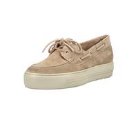 Paul Green Halbschuhe 1197-049 Veloursleder Beige Damen Größe 36