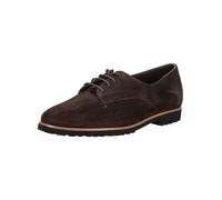 Schnürschuh PAUL GREEN "Paul Green Halbschuhe Veloursleder", Damen, Gr. 39, moro, Veloursleder, Schuhe Schnürschuh (72591800-39) moro