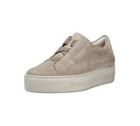 Paul Green Plateausneaker Veloursleder Damen Beige Größe 40,5