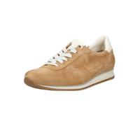 Schnürschuh PAUL GREEN "Paul Green Halbschuhe Veloursleder", Damen, Gr. 40, beige (braun), Veloursleder, Schuhe Schnürschuh (52270320-40) braun