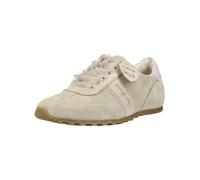 Schnürschuh PAUL GREEN "Paul Green Sneaker Veloursleder", Damen, Gr. 40, beige, Veloursleder, Schuhe Schnürschuh (88374754-40) beige