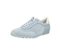 Paul Green Schnürschuh 5542 Veloursleder/Textil Damen Blau Größe 38