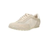 Schnürschuh PAUL GREEN "Paul Green Sneaker Veloursleder/Textil", Damen, Gr. 39, beige, Textil, Veloursleder, Schuhe Schnürschuh (59870948-39) beige