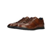 Schnürschuh SALAMANDER, Herren, Gr. 42, cognac, Glattleder, Schuhe Schnürschuh, Schnürschuh, Halbschuh, Business-Schnürer in weiter Form (86304131-42) cognac
