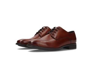 Schnürschuh SALAMANDER, Herren, Gr. 46, cognac, Glattleder, Schuhe Schnürschuh, Anzugschuh, Businessschuh, Festtagsschuh mit Blockabsatz (35610757-46) cognac