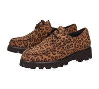 Damen bequem Schnürer caramel, 39.5 EU | 6 UK