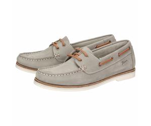 Schnürschuh SIOUX "Nakimba-700", Damen, Gr. 39 (UK 5 1/2), grau (hellgrau), Obermaterial: 100% Rindnubukleder CNU. 100% Gummi rubber., Schuhe Schnürschuh (79424156-39) hellgrau