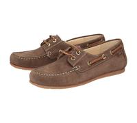 Schnürschuh SIOUX "Simadesa-701", Damen, Gr. 36 (UK 3 1/2), braun, Obermaterial: 100% Kalbsveloursleder CAVL. 100% Gummi rubber., Schuhe Schnürschuh (92264022-36) braun