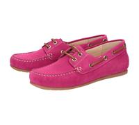 Schnürschuh SIOUX "Simadesa-701", Damen, Gr. 38 (UK 5), pink, Obermaterial: 100% Kalbsveloursleder CAVL. 100% Gummi rubber., Schuhe Schnürschuh (57668135-38) pink