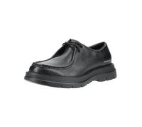 Schnürschuh STEVE MADDEN "STEVE MADDEN Halbschuhe Leder", Herren, Gr. 43, schwarz (schwarz, schwarz), Leder, Schuhe Schnürschuh (29091310-43) schwarz, schwarz