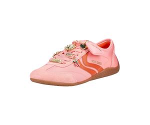 Schnürschuh STEVE MADDEN "STEVE MADDEN Sneaker Textil", Damen, Gr. 38, rosa (coral), Textil, Schuhe Schnürschuh (32438541-38) coral