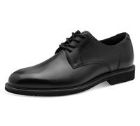 Schnürschuh TAMARIS, Herren, Gr. 43, schwarz, Glattleder, unifarben, Schuhe Schnürschuh, Festtagsschuh, Abendschuh mit dezenten Ziernähten, für Herren (67723314-43) schwarz