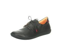 Schnürschuh THINK "Think Halbschuhe Leder", Damen, Gr. 39, schwarz (schwarz, schwarz), Leder, Schuhe Schnürschuh (16190824-39) schwarz, schwarz