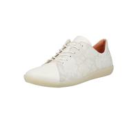 Schnürschuh THINK "Think Sneaker Leder", Damen, Gr. 40,5, weiß, weiß, Leder, Schuhe Schnürschuh (56773064-40,5) weiß, weiß