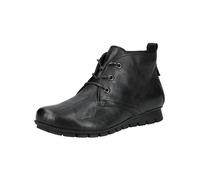 Think Schnürschuh Stiefelette Leder Damen Schwarz Größe 39