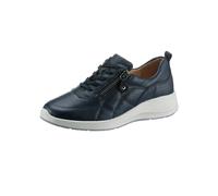 Schnürschuh WALDLÄUFER, Damen, Gr. 4,5, blau (marine), Glattleder, Schuhe Schnürschuh (58793519-4,5) marine