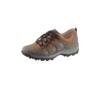 Schnürschuh WALDLÄUFER, Damen, Gr. 8, grün (khaki, camel), Textil, Schuhe Schnürschuh (23891332-8) khaki, camel